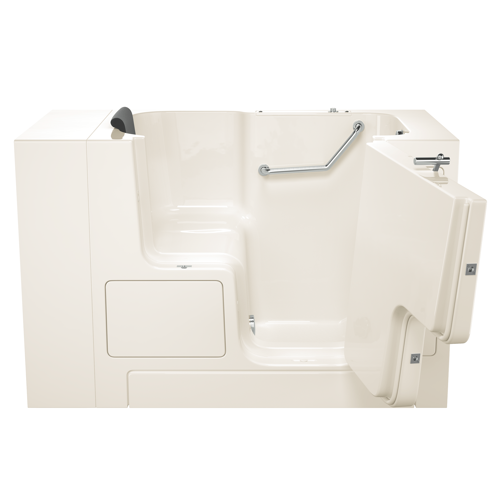 Gelcoat Premium Series 32 x 52 -Inch Walk-in Tub With Soaker System - Right-Hand Drain